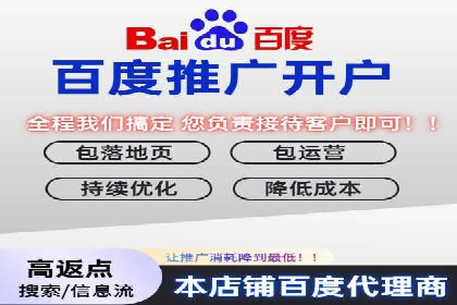 百度竞价推广代运营助力电商行业案例